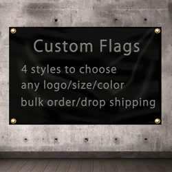 Flag Customization Exclusive Link Can Be Customized With Various Sizes Styles Patterns Double Sided Printing Premium Polyester