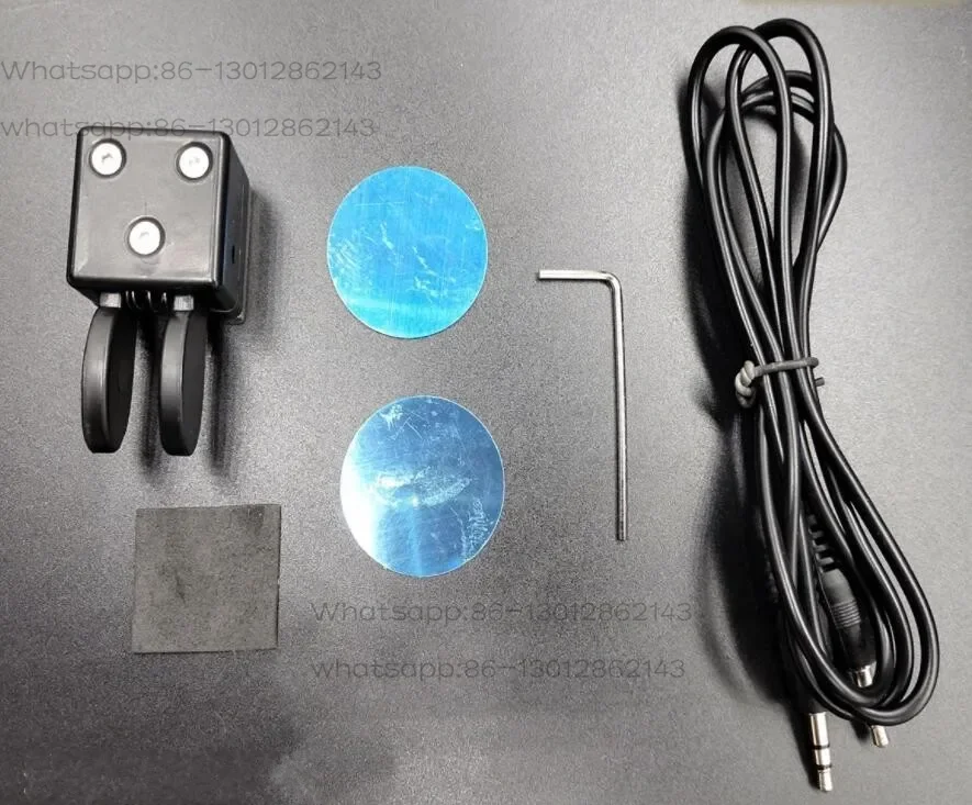 A Mini Dual Paddle Key Morse Key CW Key Automatic Base Magnetic Adsorption For Shortwave Radio