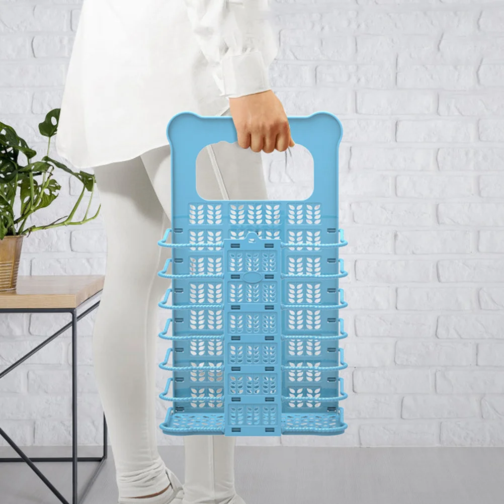 

Folding Laundry Basket Large Capacity Foldable Clothes Storage Basket For Bathroom Bedroom Home Use Dirty Clothes