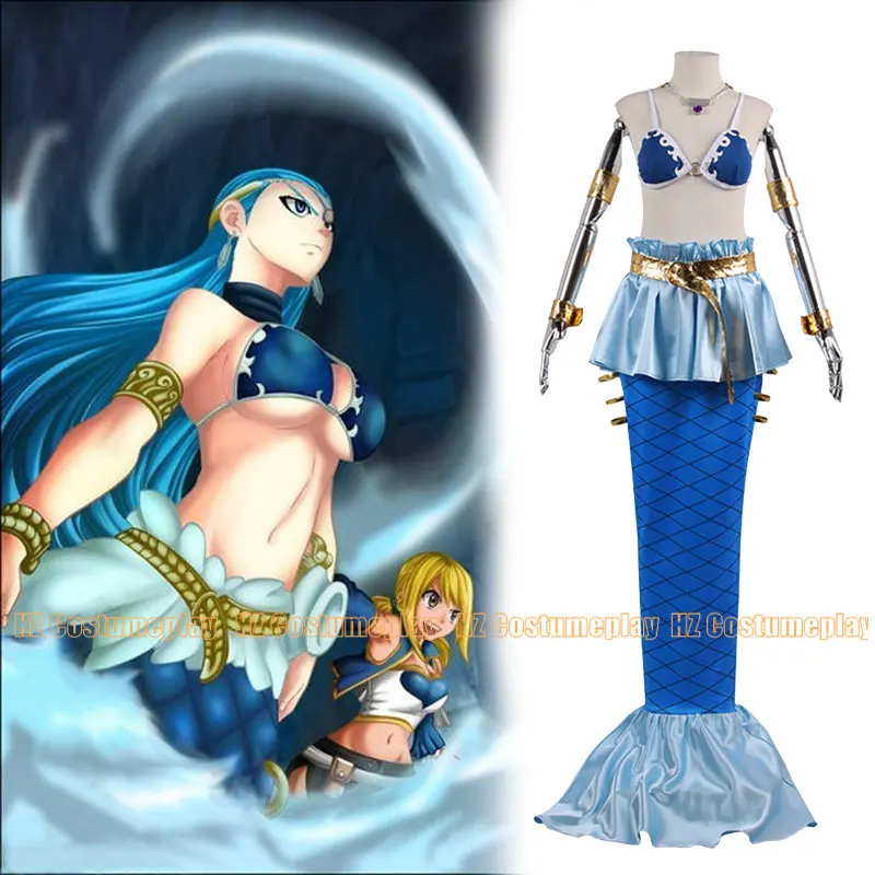 

Anime Aquarius Mermaid Cosplay Costumes For Women Girls