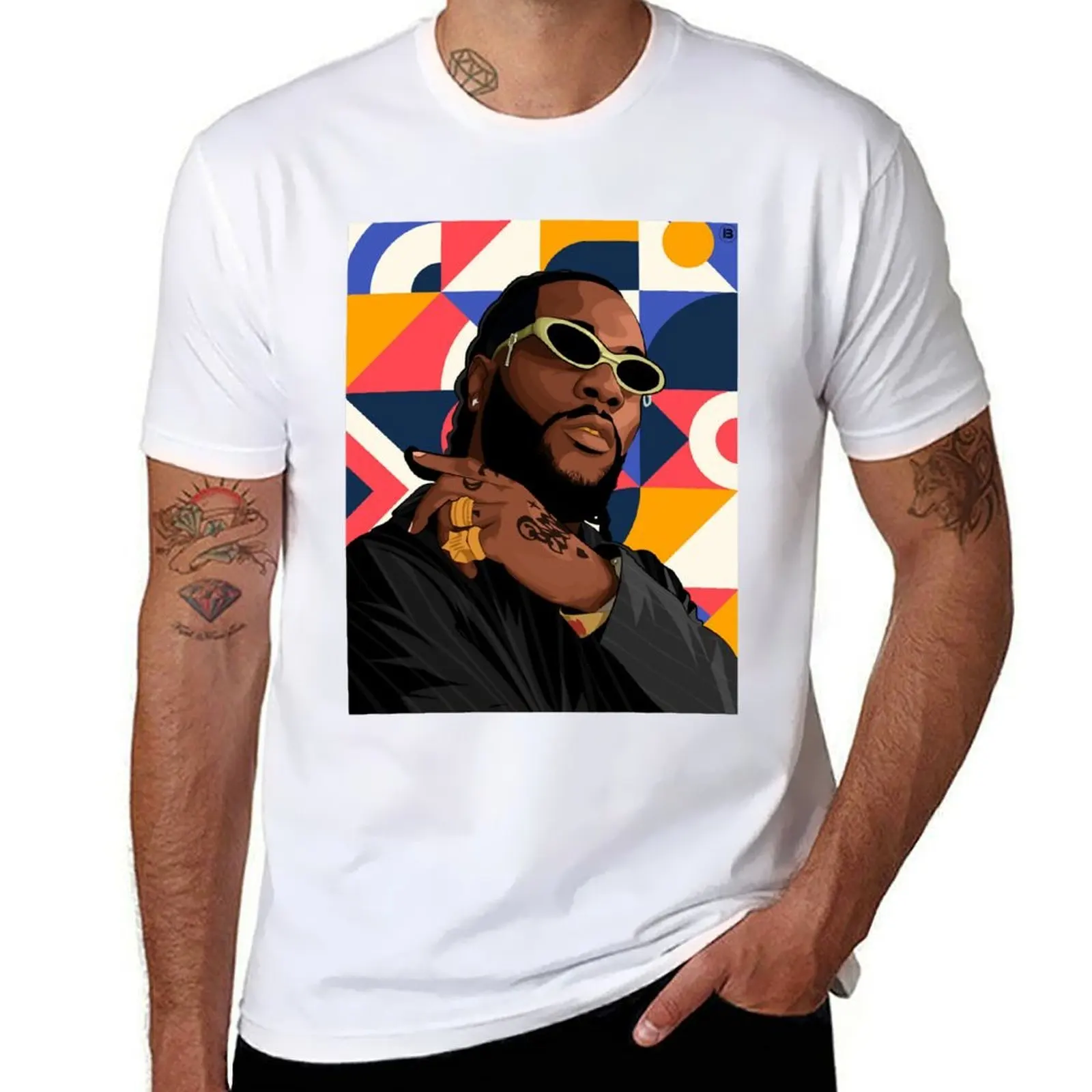 

BURNA For Fans T-Shirt man t shirt luxury man t shirts for men casual T-Shirt
