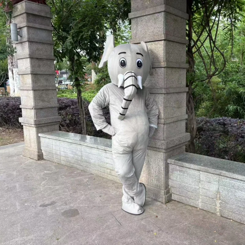 

Взрослый размер, косплей, гигантский слон Дамбо, костюм талисмана, сценическое шоу, рекламная церемония, нарядное платье, вечерние животные, карнавальный реквизит