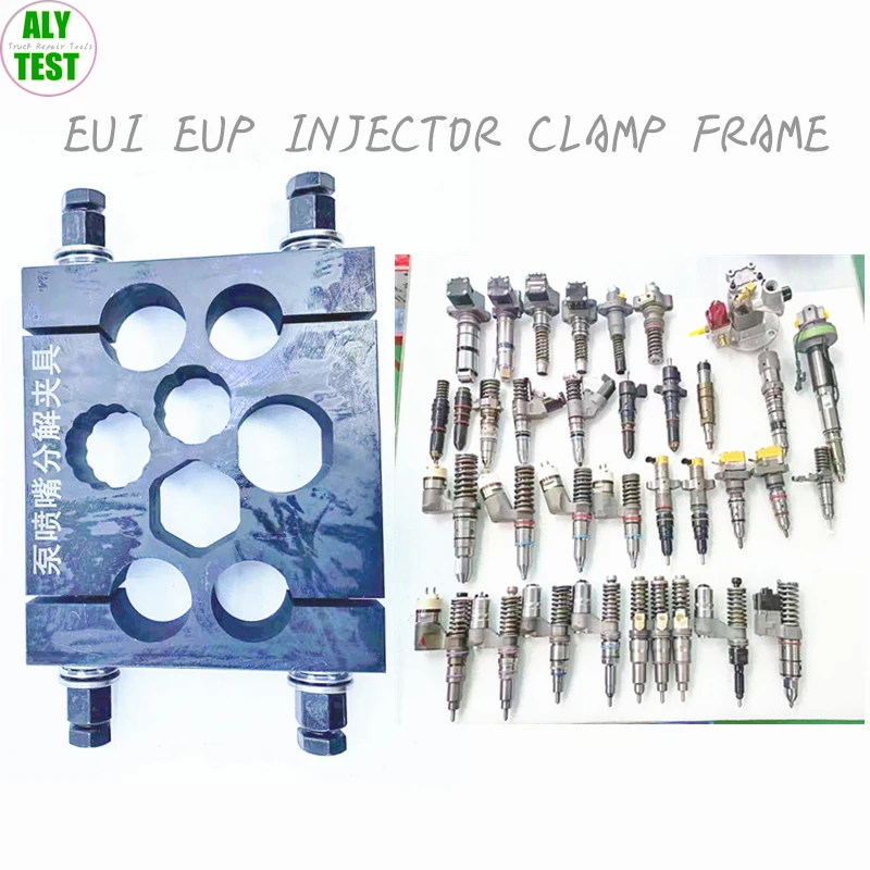 Aly Test Pump Nozzle Disassembly  Injector Tool Holder for Cat Cummins Scania Bosch