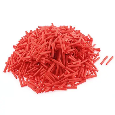 1180 Pcs Ratio 2:1 Polyolefin 3mm Dia Heat Shrink Shrinkable Hose Tube 30mm