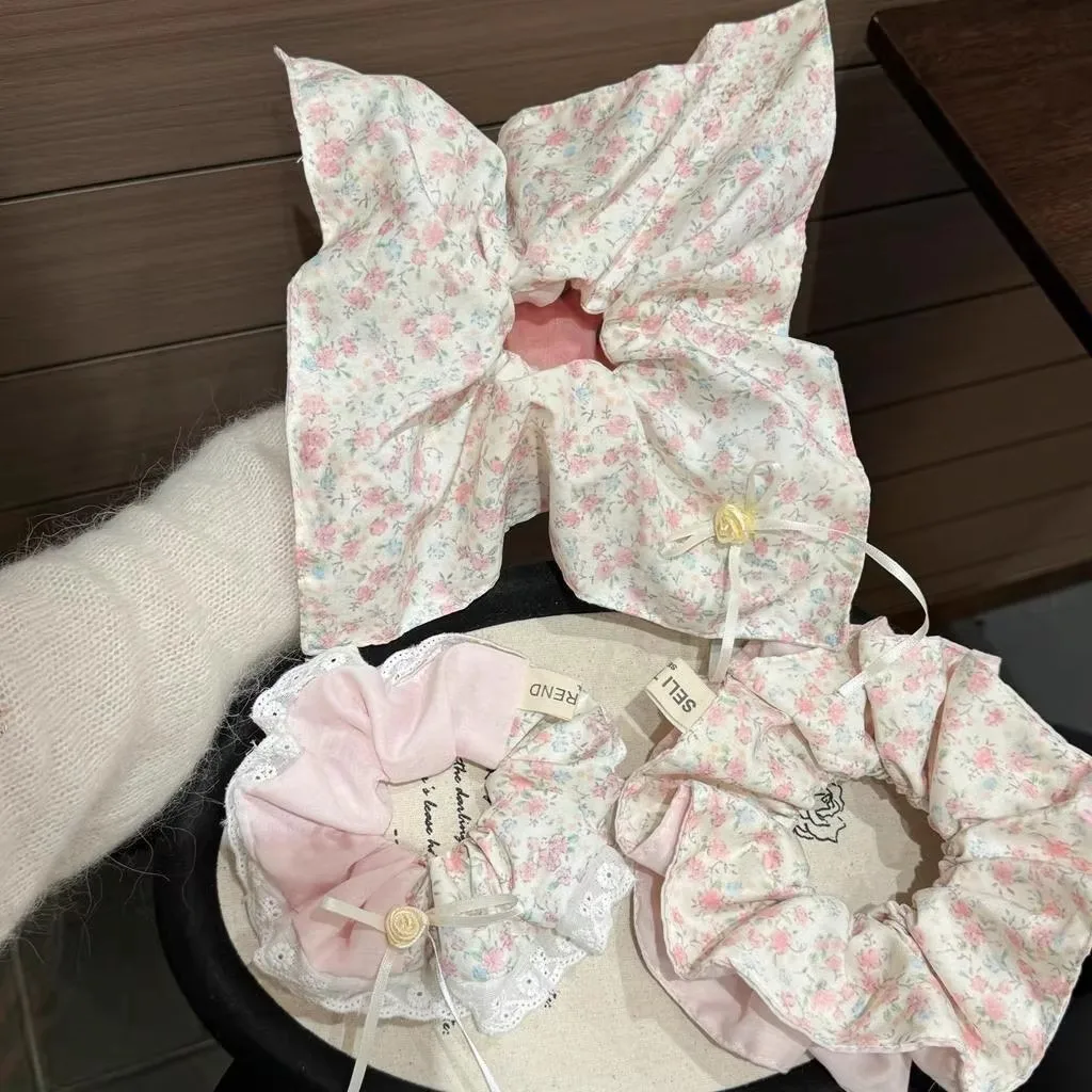 

1/3pcs Sweety Hair Ties Fragmented Large Intestine Hair Ring For Women Girls Trendy Hair Accessory Outdoor Exquisite Headwears