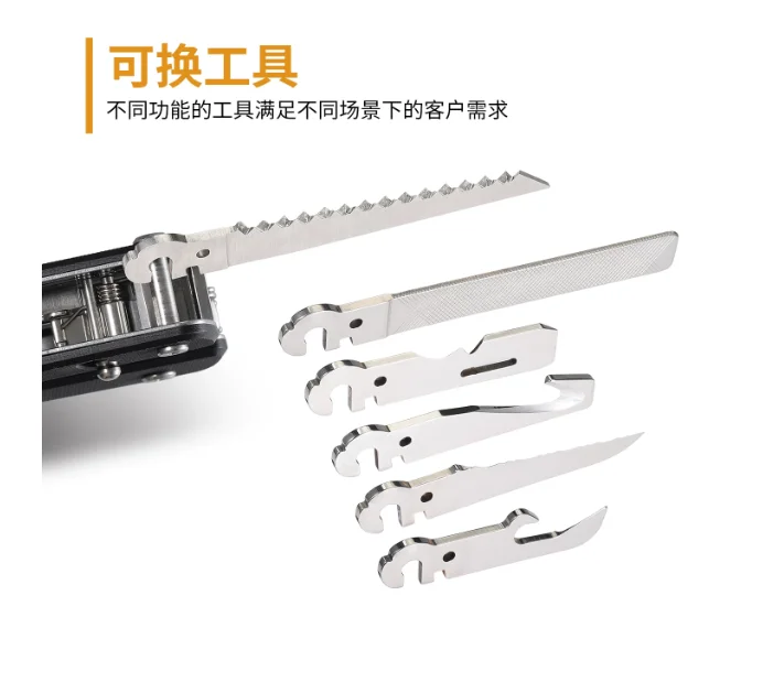 S805G Roxon Phantom Changeable Blade Multifunctional Forceps Outdoor Camping Home Utility