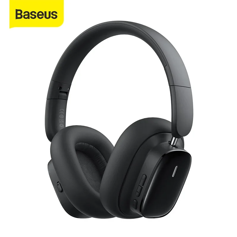 

Baseus Bowie H1i Headphones Wireless Bluetooth 5.3 Earphones ANC Noise Cancellation Earbuds HiFi 3D Audio Fone Headset Gamer Pro