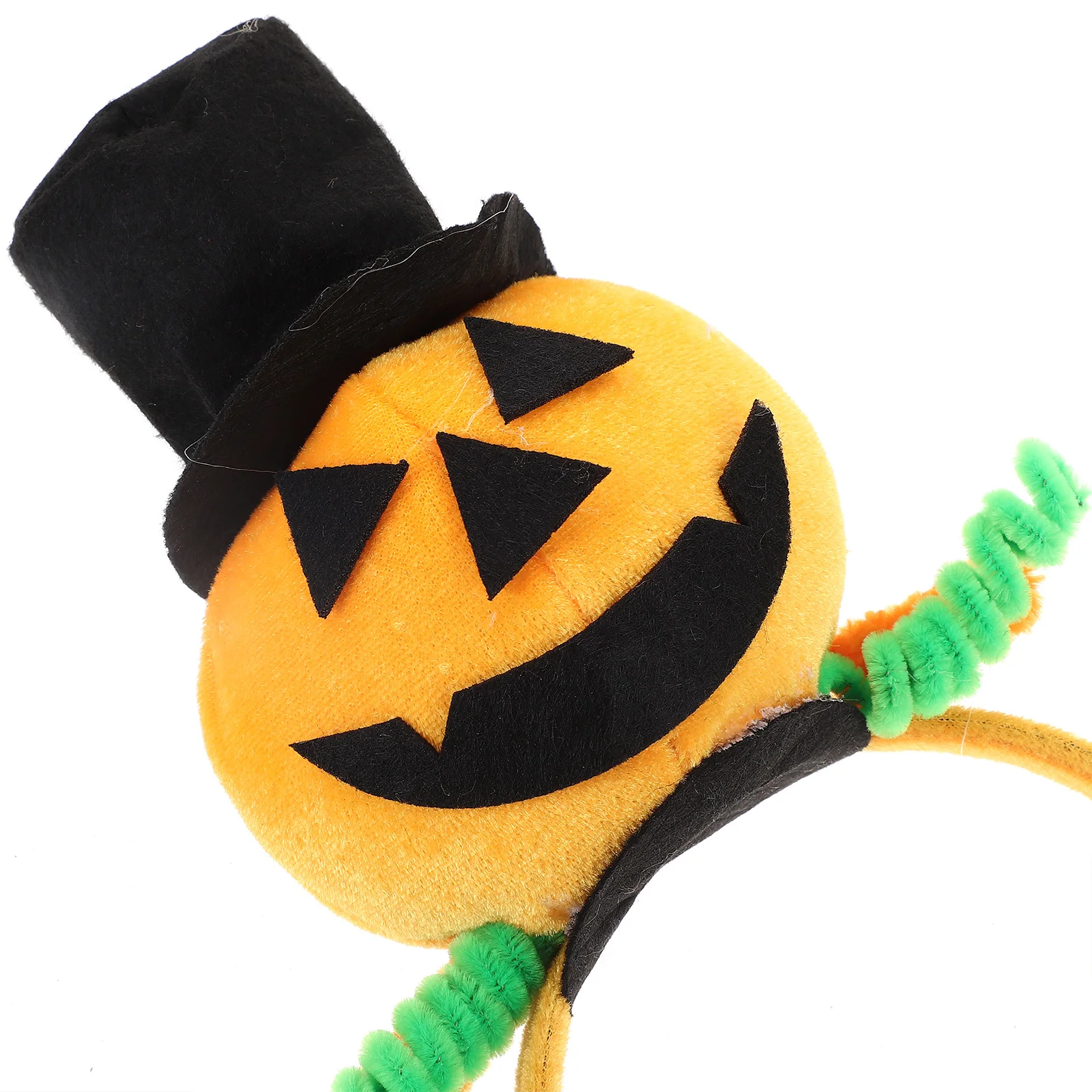 

2 Pcs Pumpkin Headb Halloween Costume Accessories Party Decoration High Hat Button Women Adult Teaching Equipment Props