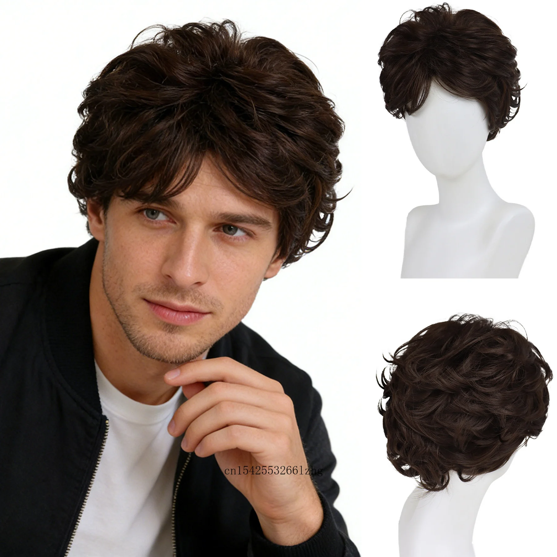 synthetic-mens-short-curly-wig-dark-brown-wig-with-bangs-heat-resistant-man-hair-replacement-wigs-for-father-daily-party-cosplay