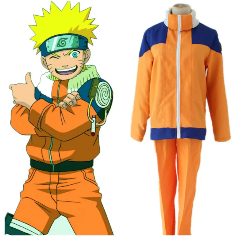 Naruto Naruto cosplay anime costume two-dimensional cartoon stage performance costume orange halloween costume suit