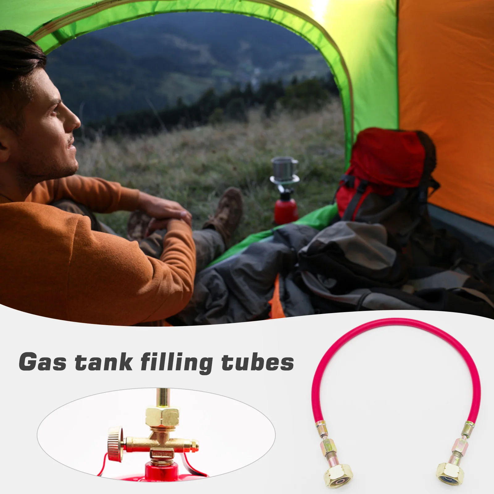 Rubber LPG Refilling Bridge High Strength Gas Canister Inflatable Tube Explosion-proof Russian Standard Air Intake Joint Parts