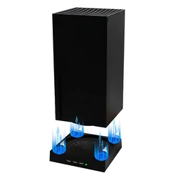 Cooling Fan for Xbox Series X with 3 USB Port Xbox Series X External Cooler Turbo Temperature Control Fan Console Standing Mount