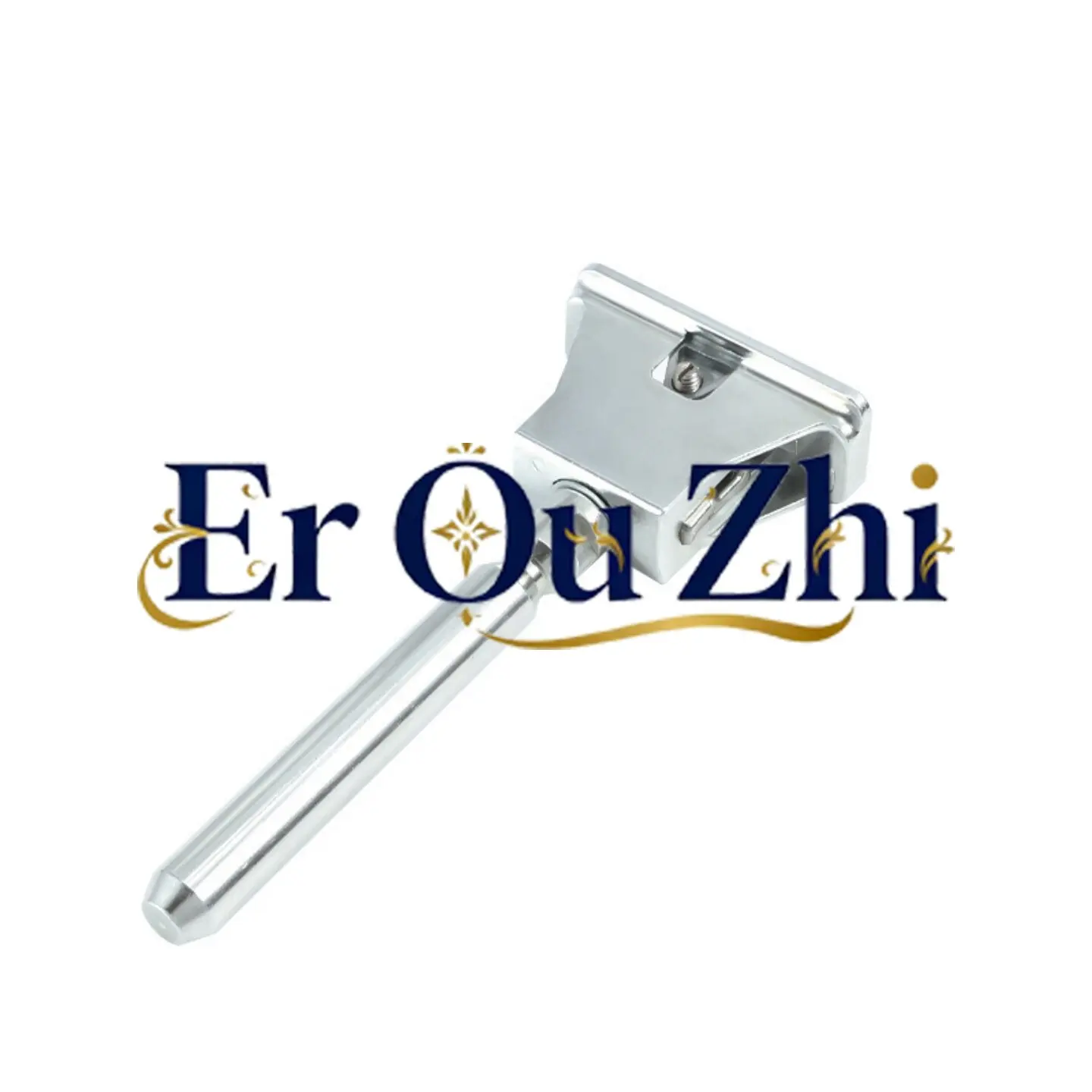 Heavy Duty Zinc Alloy Adjustable Plate Support Hidden Laminate Nails Suspended Dining Table Countertop Support Frame