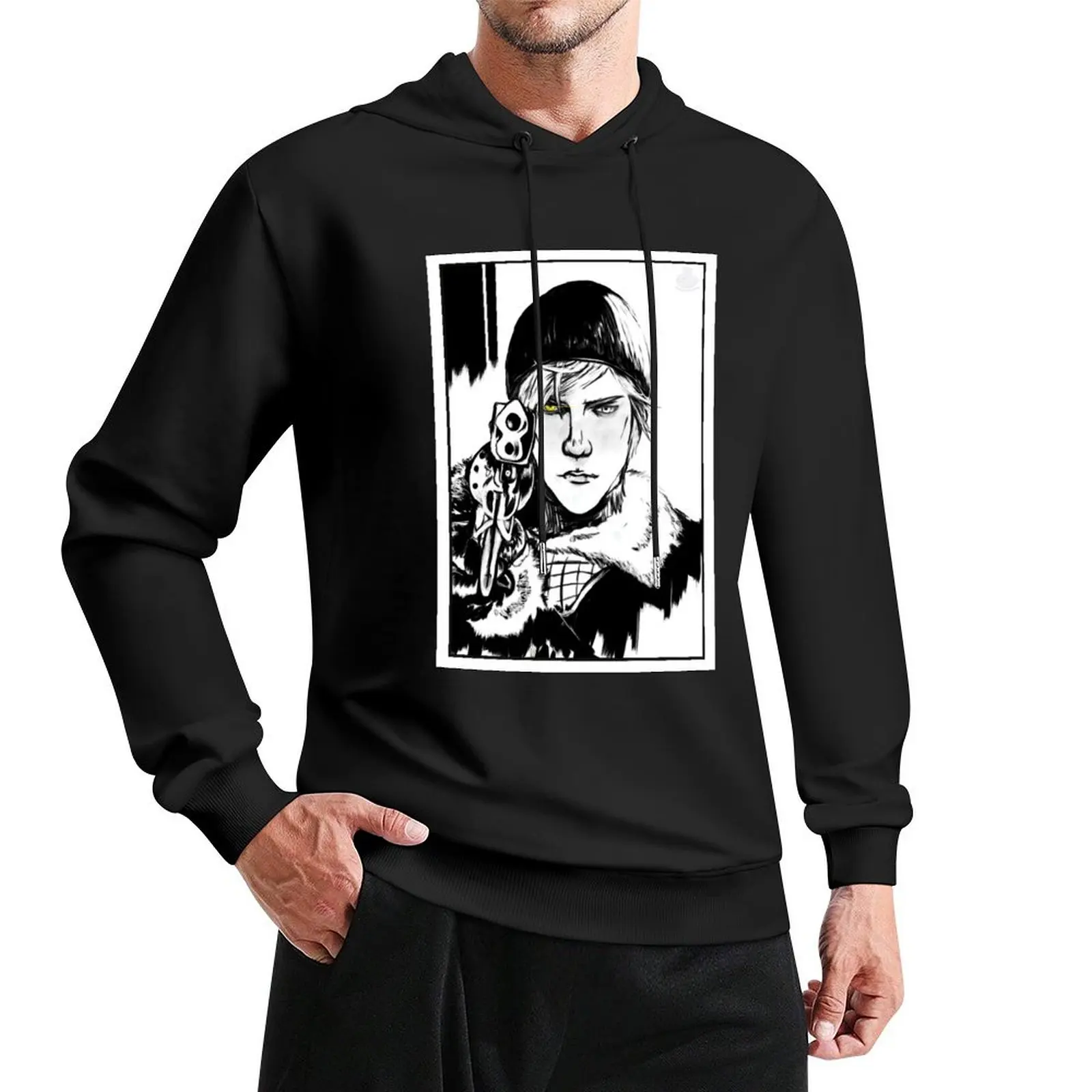 

FFXV Episode Prompto Painting Pullover Hoodie clothes for men hoodie streetwear