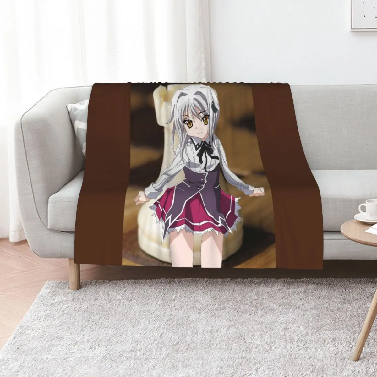 Koneko - High School DxD Throw Blanket Summer Beddings Polar Fashion Sofas Quilt sofa bed Soft Big Blankets