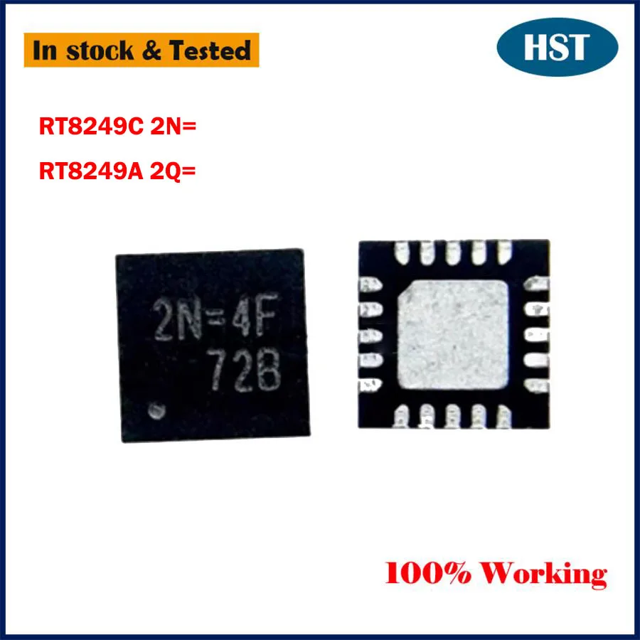 

5 шт./лот, новый оригинальный RT8249CGQW RT8249A RT8249C 2N=2C 2N=2K 2N = QFN20 IC чипсет