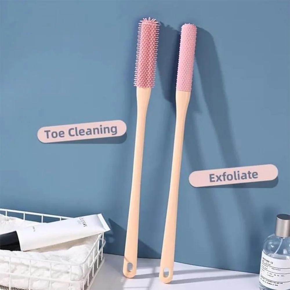 2pcs Foot Scrubbing Brush for Shower, Foot Cleaner, Soft Exfoliating Bath Brush