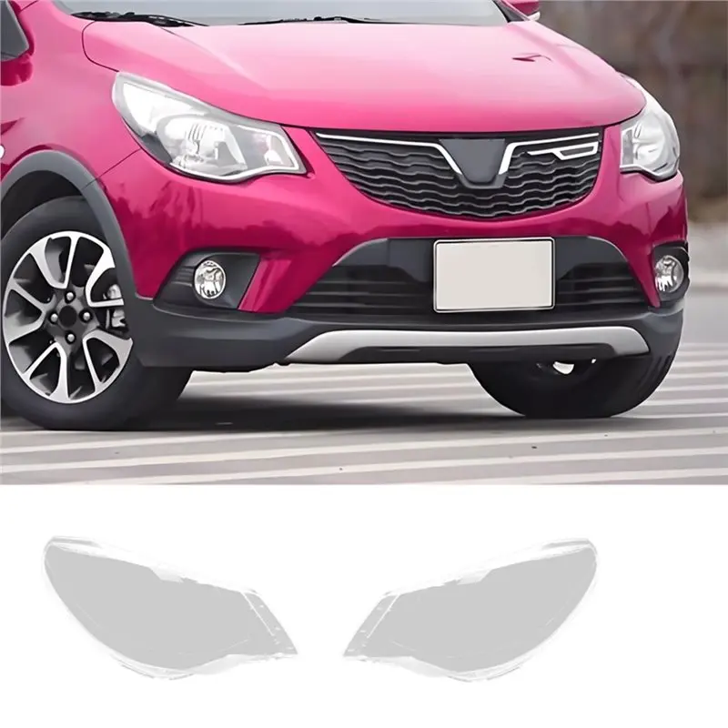 Headlight Shell Replacement Transparent Cover For Car Front Lampshade For Vinfast Fadil Opel Karl Right