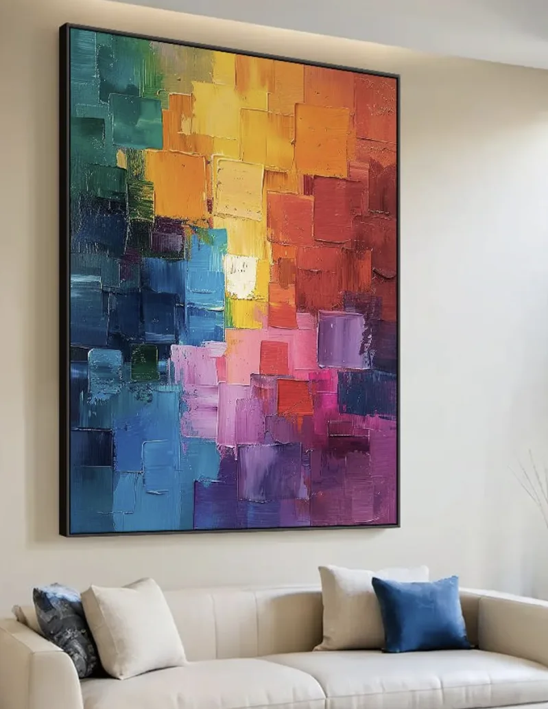 Impresión en Lienzo Abstracta - Painting Knife Palette reseña y precio