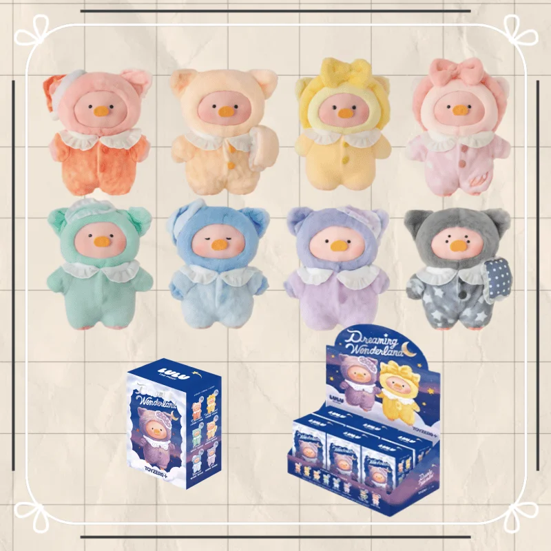 

Коллекционная фигурка Lulu The Piggy из серии Dreaming Wonderland, виниловая плюшевая игрушка, таинственная коробка-сюрприз, мультяшная кукла, подвеска, декор, подарок