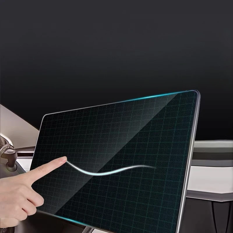 

Защитная пленка из закаленного стекла для навигационного информационно-развлекательного дисплея Polestar 4 2024 года, HD, с защитой от царапин, аксессуары для интерьера, инструменты