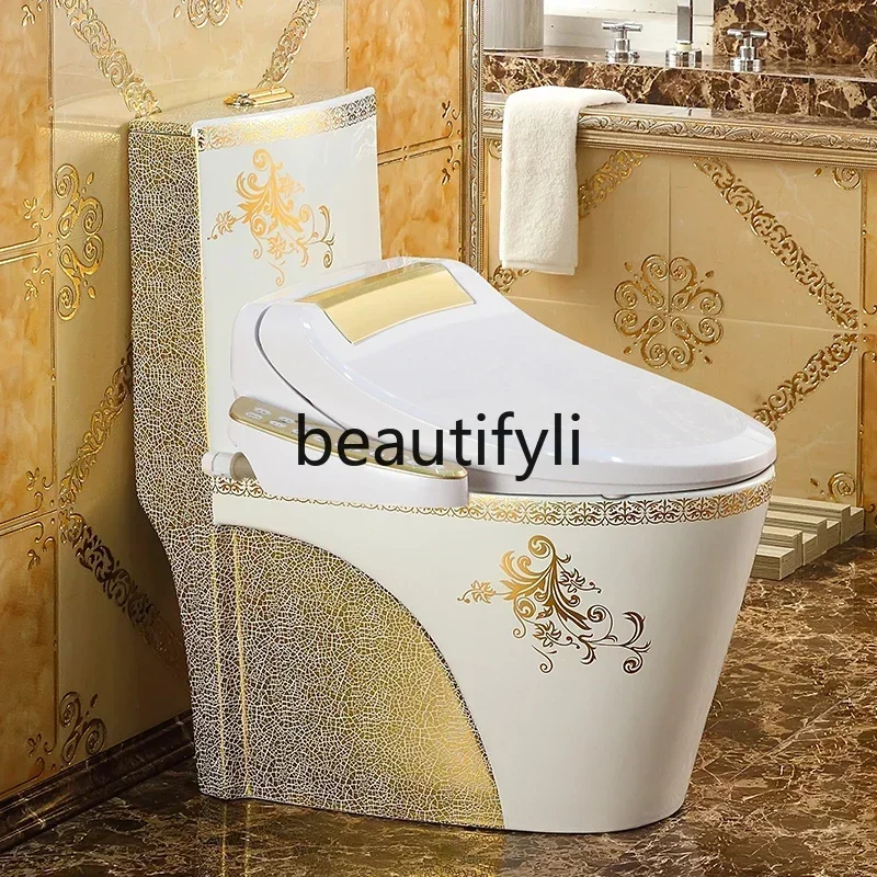 A53 Smart toilet integrated creative small apartment fully automatic household instant toilet flush electric toilet