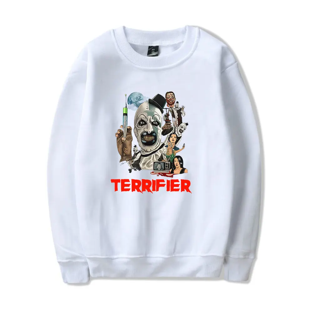 المرعب الفن ميرش 2025 بلوزات تأثيري النساء الرجال موضة الشارع الشهير مضحك البلوز سترة رياضية علوية