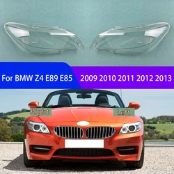 For BMW Z4 E89 E85 2009 2010 2011 2012 2013 Front Headlight Cover Transparent Headlamp Shell Lampshade Lens Plexiglass
