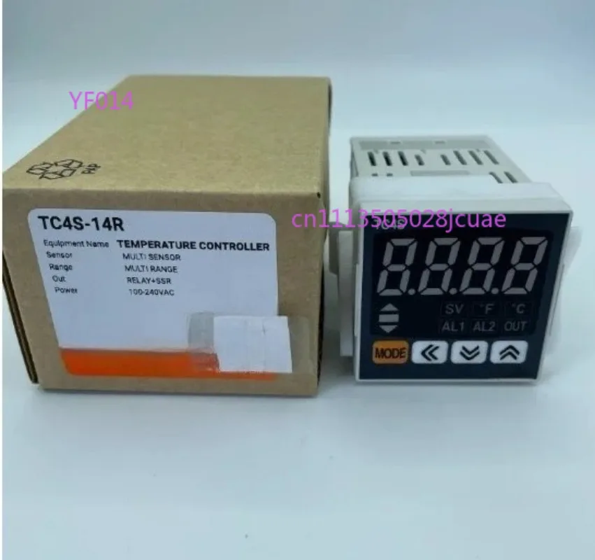Digital PID Temp Controller, 4-Digit Display, Relay/SSR Output, Compatible with TC4S-14R TC4M-24R
