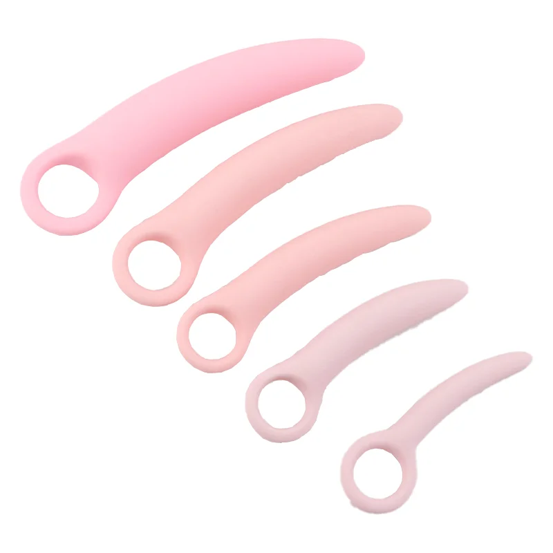 5 Sizes Silicone Anal Plug Unisex Butt Plug Anal Trainer Dildo Men Prostate Massager For Men Women BDSM Sexy Toys For Couples