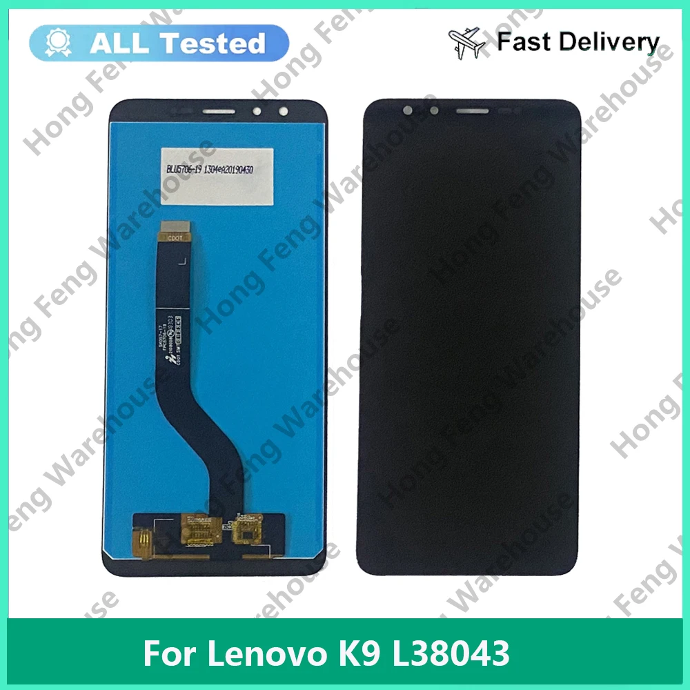 

Tested Lenovo K9 Full LCD Display Touch Screen Digitizer Assembly Glass Sensor For 5.7" Lenovo K9 L38043 LCD Sensor