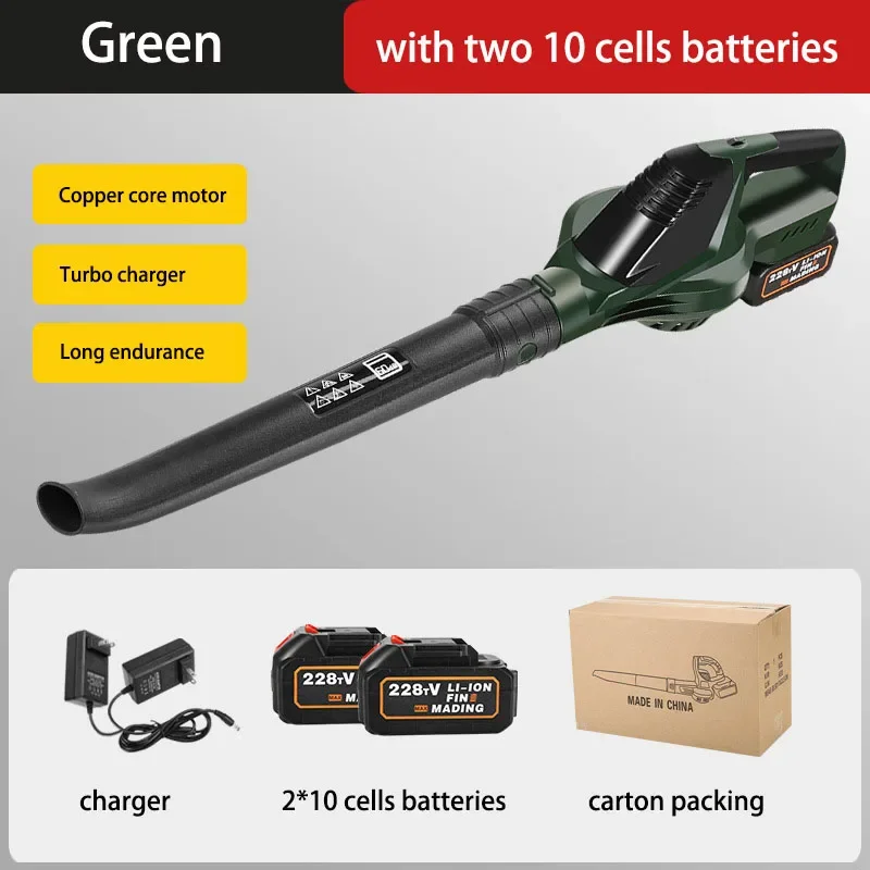 -Cordless Leaf Blower 21 V Powerful Motor leaf blower battery cordless high power leaf blower for Snow Blowing