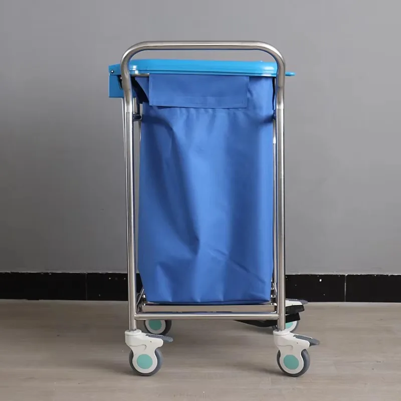 Hot Sale Storage Bin Cart Cleaning Cart Trolley Hospital Cleaning Cart
