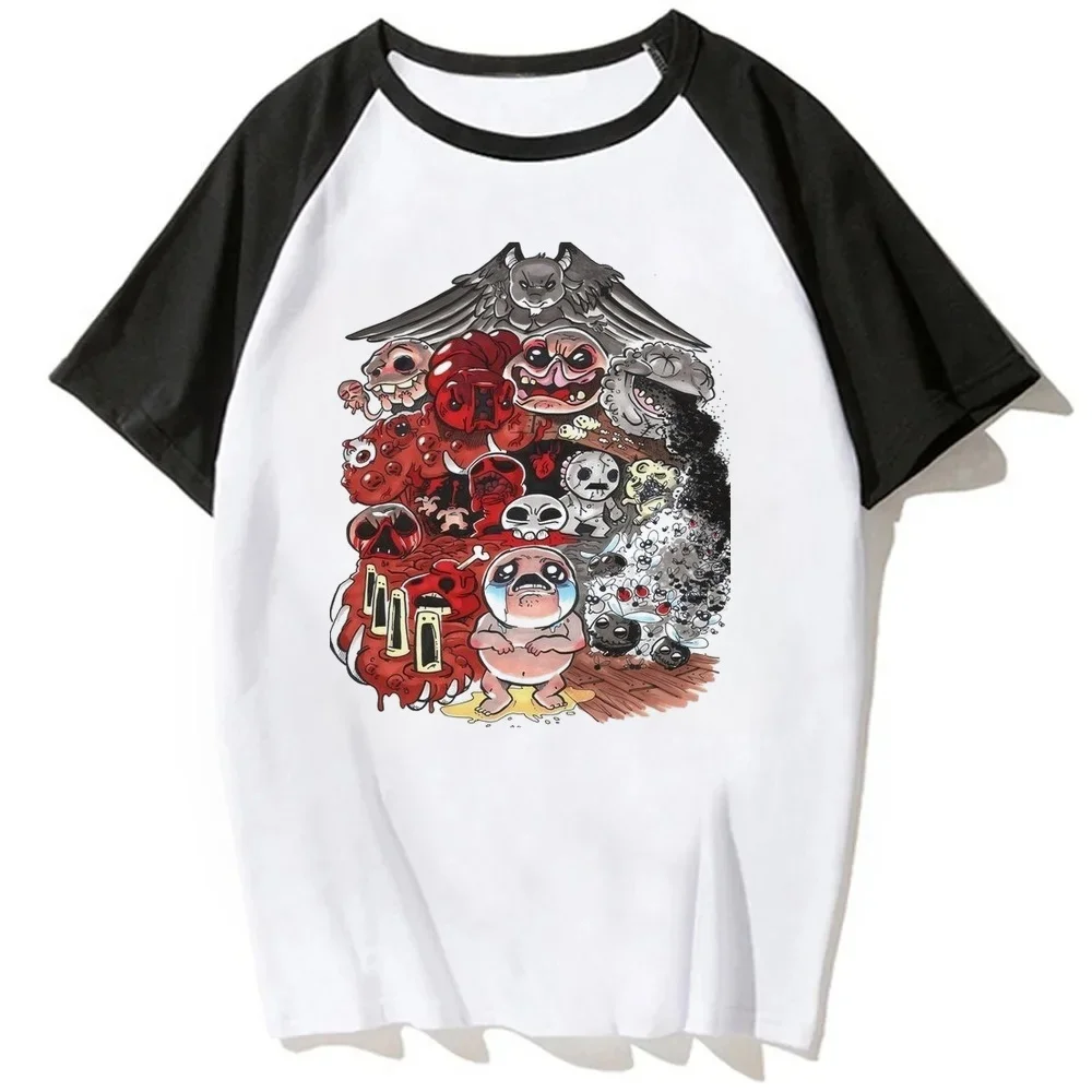 the Binding of Isaac tshirt girl emo japan graphic aesthetic streetwear tshirt graphic cheap manga korean fashion