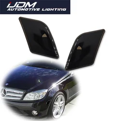 For Mercedes-Benz Pre-LCI W204 C250 C300 C350 C63 AMG Front Bumper Side Marker Light Cover Shells No Bulb/Socket Car Accessories
