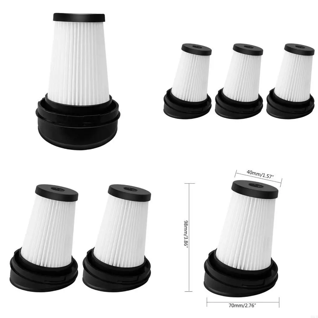M6CB Vacuum Filter for Grundig VCH9631 Vacuum Cleaner Washable Reusable