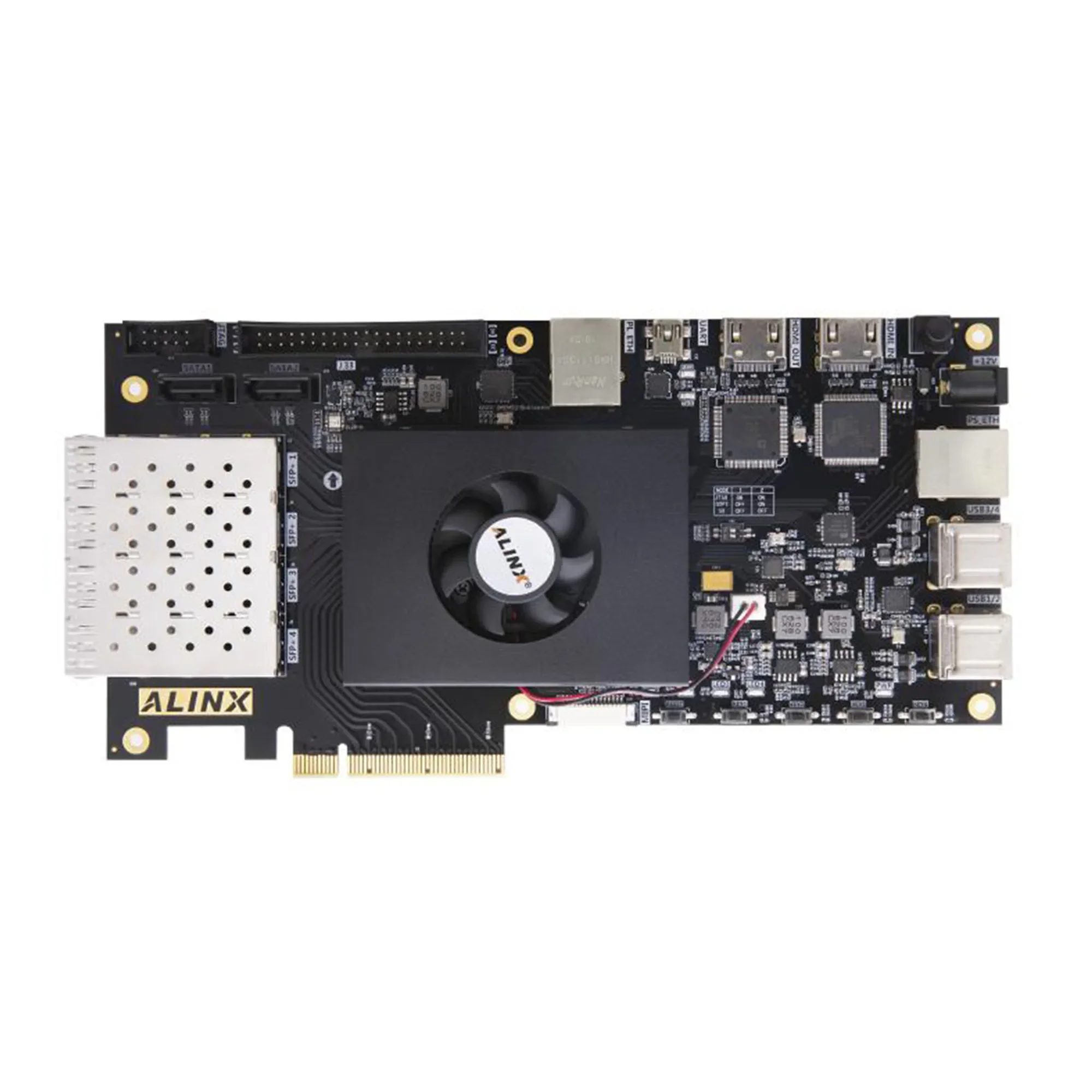 Alinx ax7z100c: xilinx Zynq-7000 soc xc7z100 arm 7100 fpga board soms pcie beschleuniger karte sfp 8g emmc