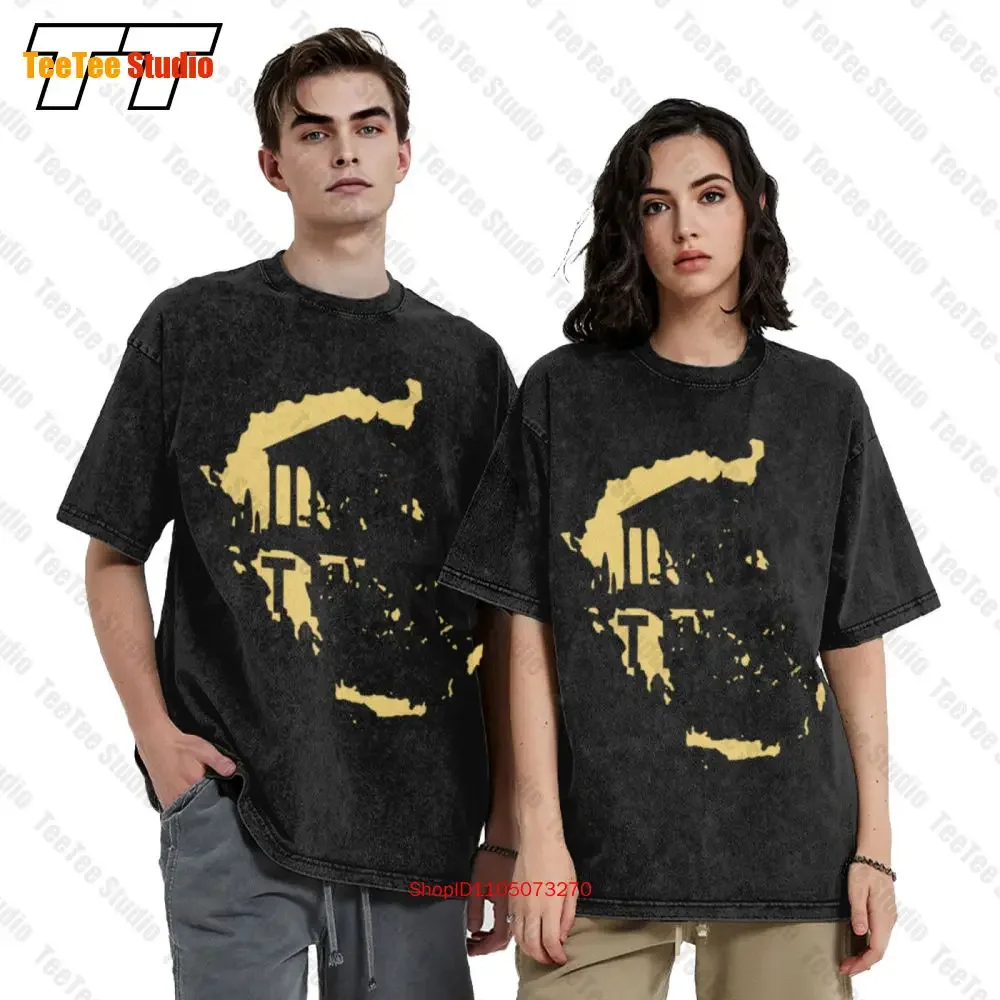 Souvenir Mappa Atene Athens Grecia Greece Vintage Oversized T-Shirt 9BWK