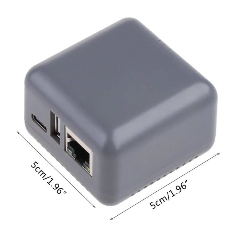 USB 2.0 Wireless Print Server Support 10/100Mb RJ45 LAN Port for Computer Phones