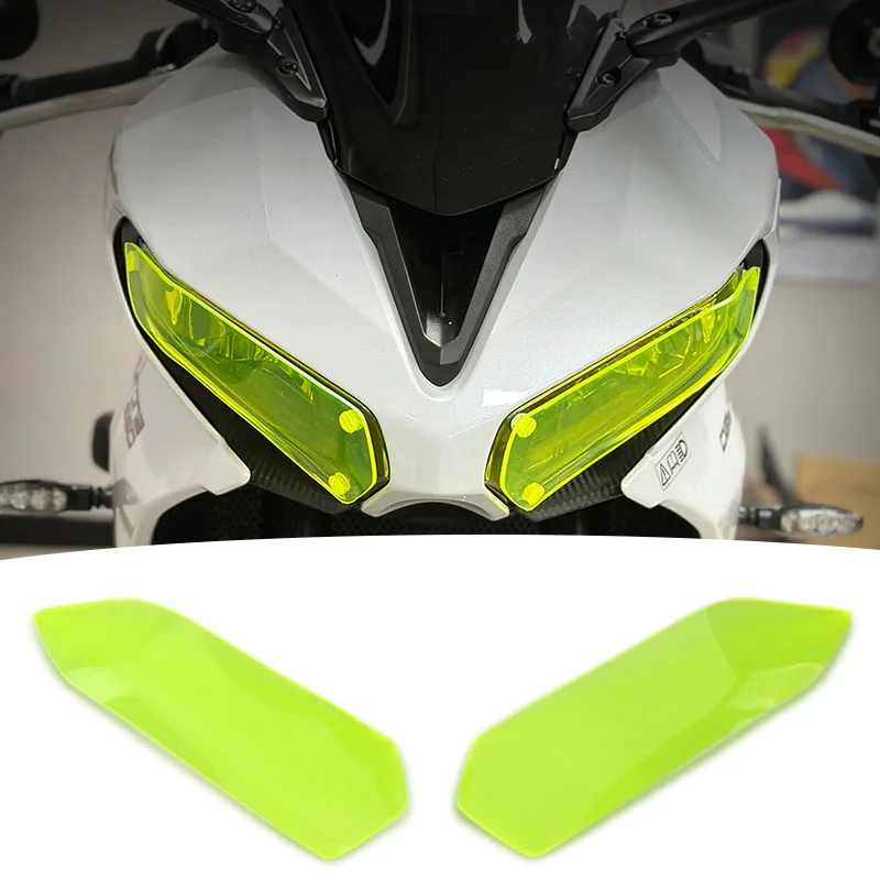 

Аксессуары для мотоциклов, защита передней фары, крышка объектива головного света, подходит для Daytona 660 2024