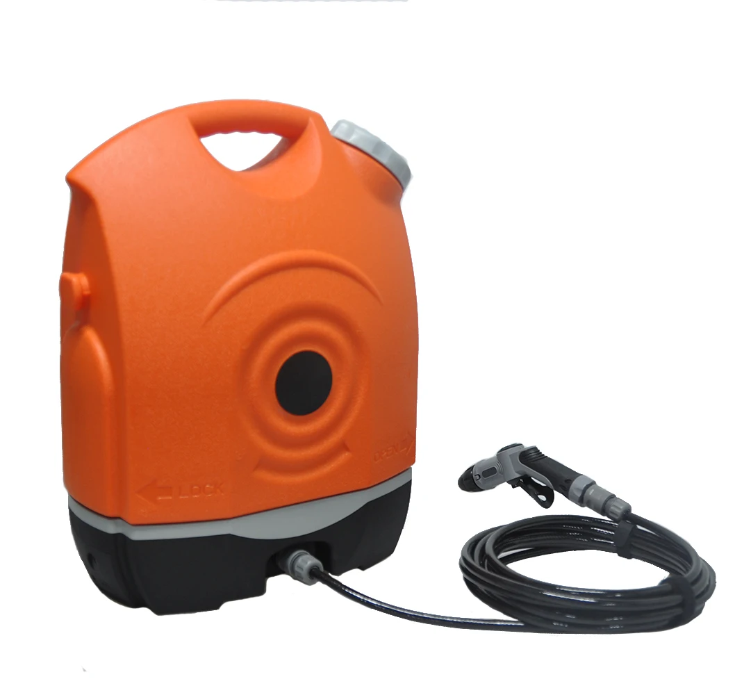 Pressure Washer 17L No Power/Water Needed Car Wash Machine With Nozzle,Brush, Shower Head Ideal For Outdoor Adventures