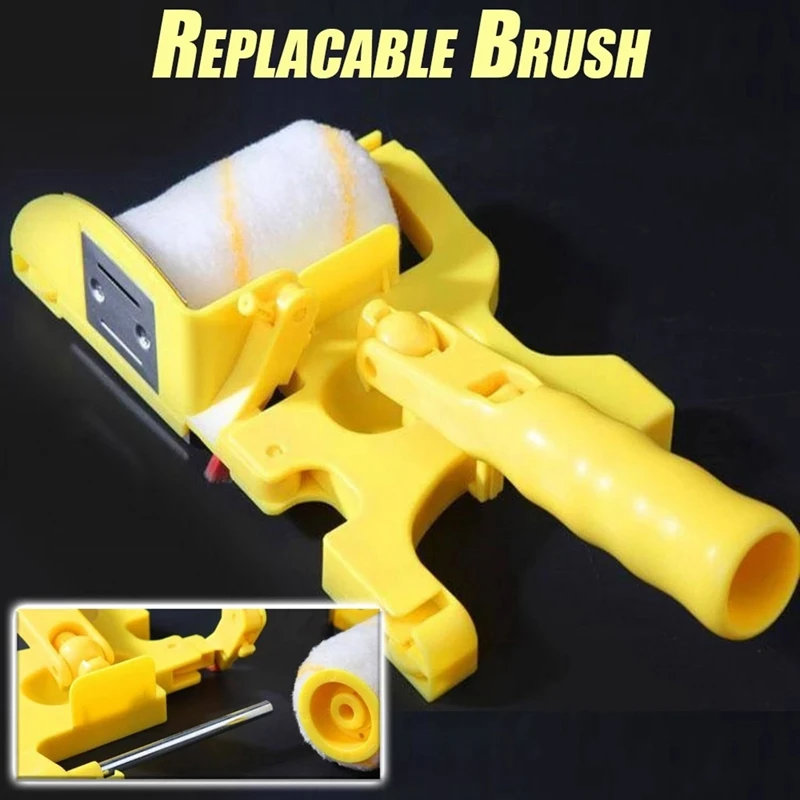 Clean Cut Paint Edger Roller Brush Wall soffitto Door Painting Roller Brush Painting strumenti di bordo per la porta del soffitto della parete