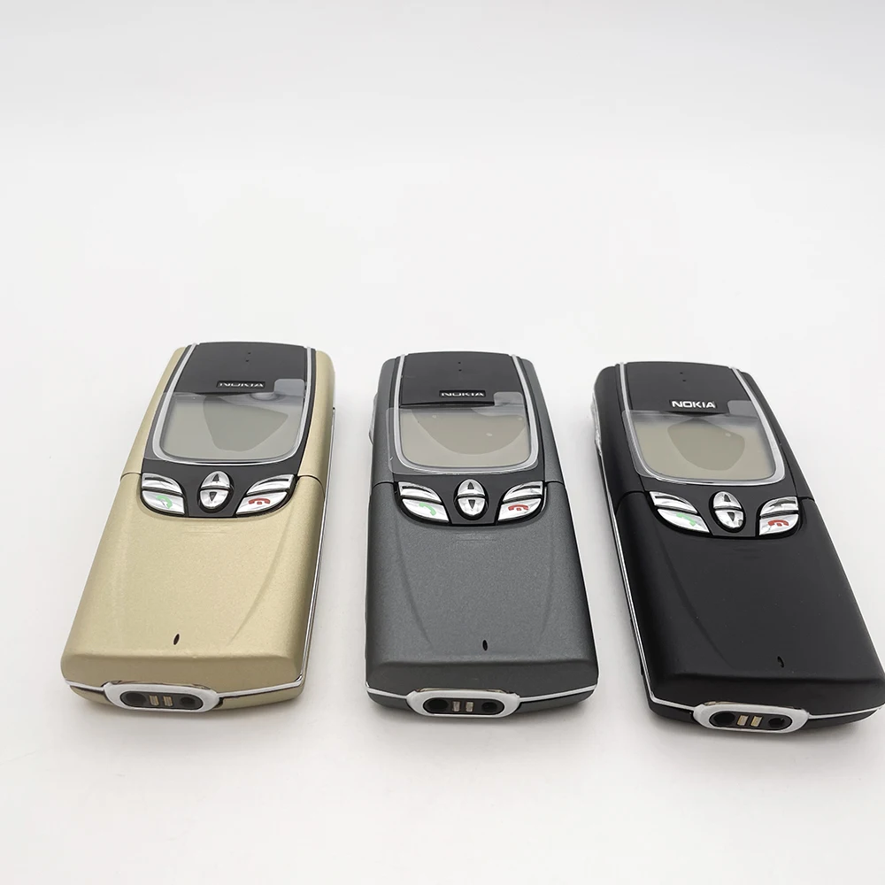 هاتف Nokia 8850 مكبر الصوت المجدد غير مقفول بلوحة المفاتيح العبرية العربية الروسية