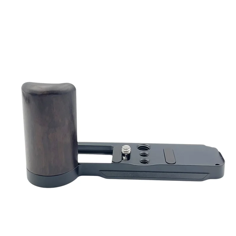 ABKI-Aperto de mão de liberação rápida placa L de madeira para câmera Fujifilm Fuji X100VI alça de câmera