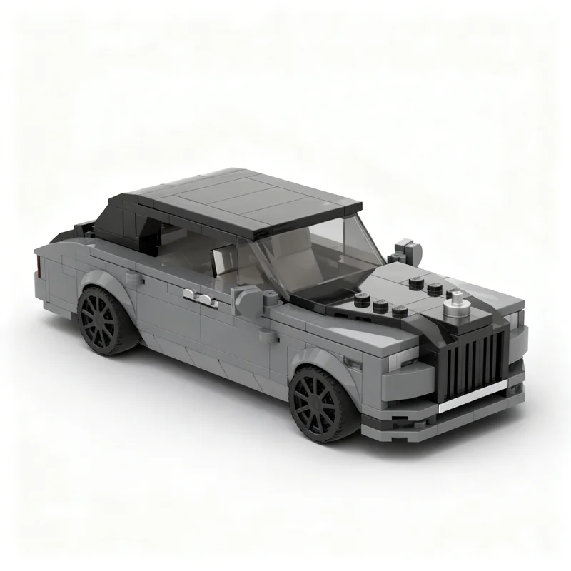 346pcs MOC City Champions Rolls Royce Phantom Model Bouwstenen Speelgoed Architectuur Onderwijs Creatieve Kerstcadeaus Baksteen