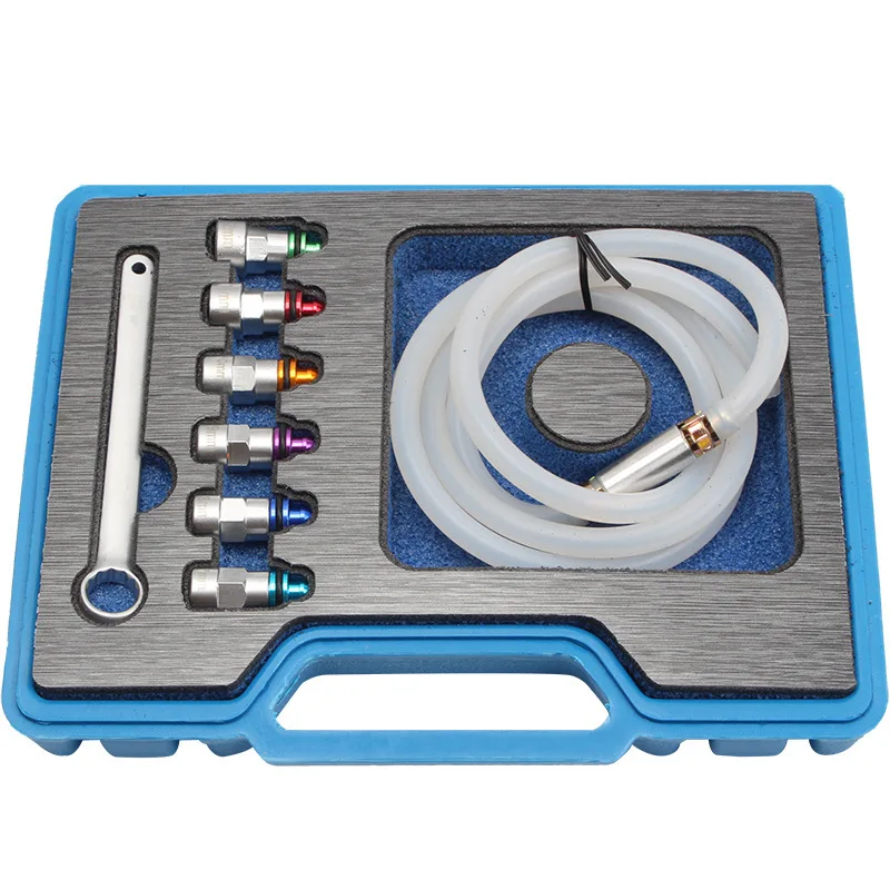 8-piece Set Of Brake Oil Drainer Wrench And Oil Bleed Hose Drain For Protection Tool Set - view 6