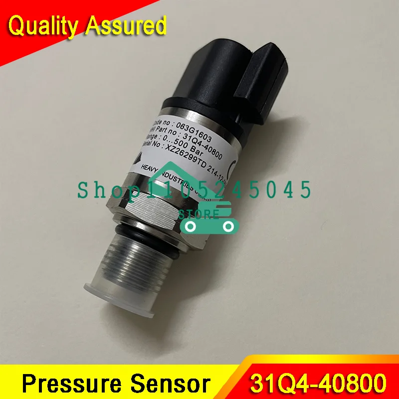 High Quality 500Bar Excavator Pressure Sensor 31Q4-40800 31Q4 40800 for Excavator Parts