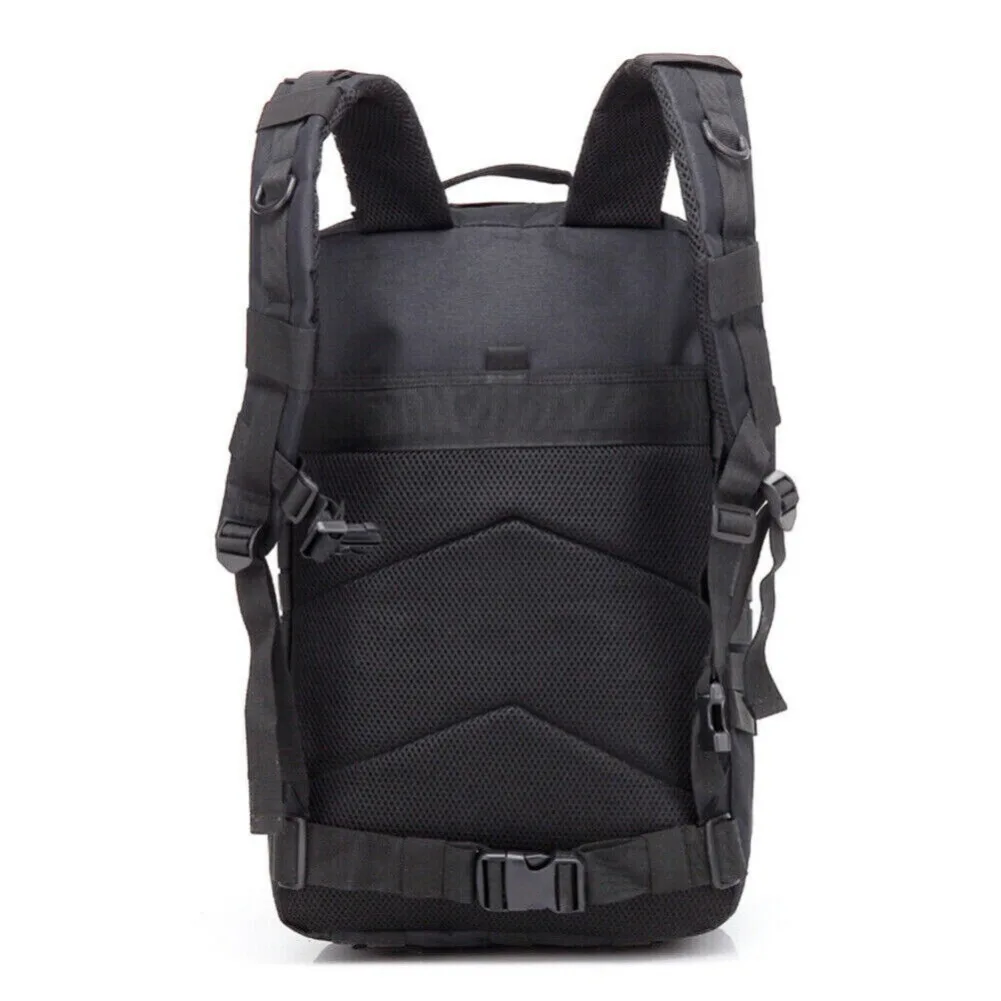 Тактический рюкзак, 3-дневный штурмовой рюкзак, армейская сумка Molle, уличный военный рюкзак 45 л, для путешествий, пешего туризма, кемпинга, большой вместительный рюкзак, рюкзак