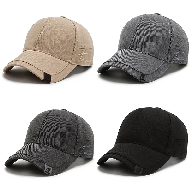 High Quality Baseball Caps 2022 Sports Cap Mens Snapback Sun Hat For Fish Outdoor Long Visor Trucker Hats Bone Gorras Casquette