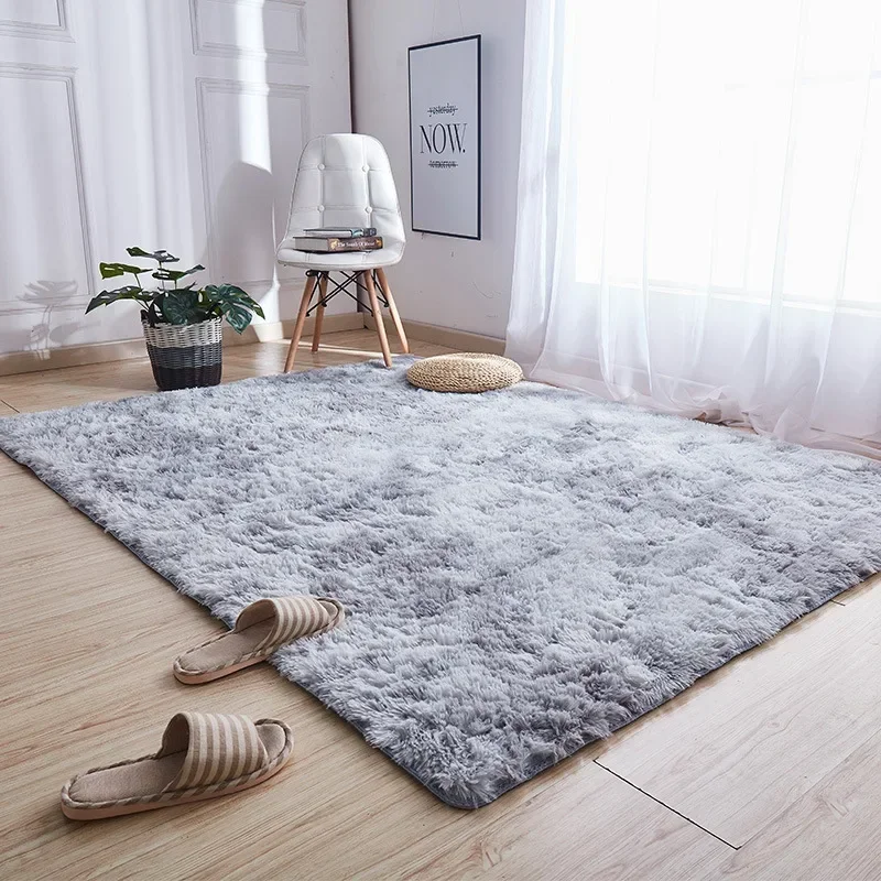 Plush Carpet For Living Room Sofa Floor Cushions Modern Soft Fluffy Home Rug For Children's Bedroom Play Carpet Christmas Gifts